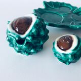 Vallauris "chestnuts" set