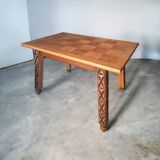 Wooden coffee table