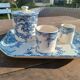 Former earthenware tobacco set BFK boch brothers Keramis