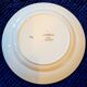Vintage antique flat plates decorated with Sarreguemines flowers