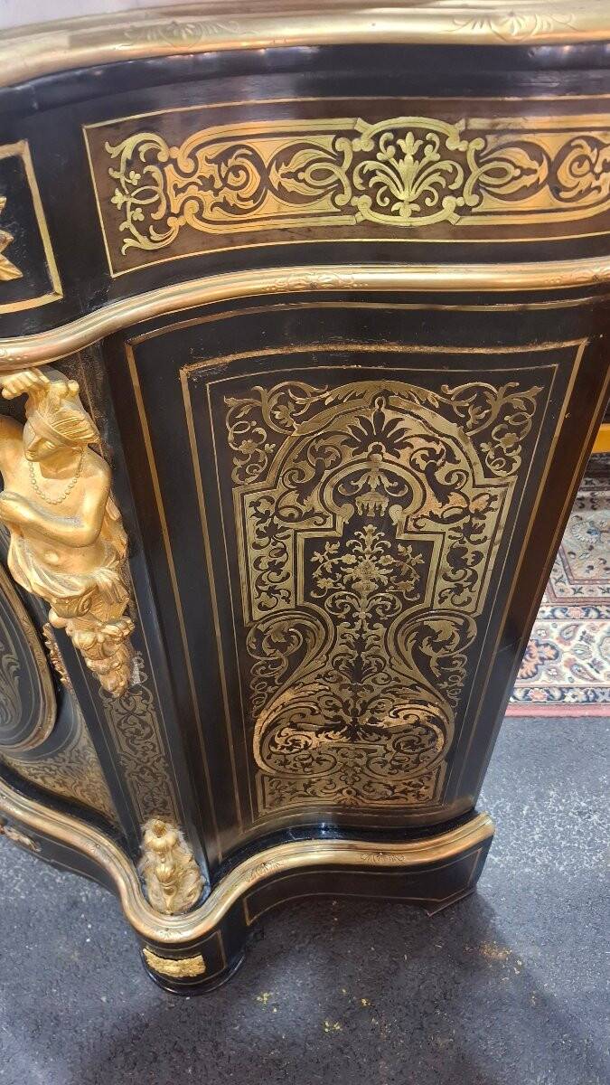 Bureau d'entre-deux in Boulle marquetry, Napoleon III period – Mid