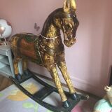 Cheval à bascule début XXe siècle
