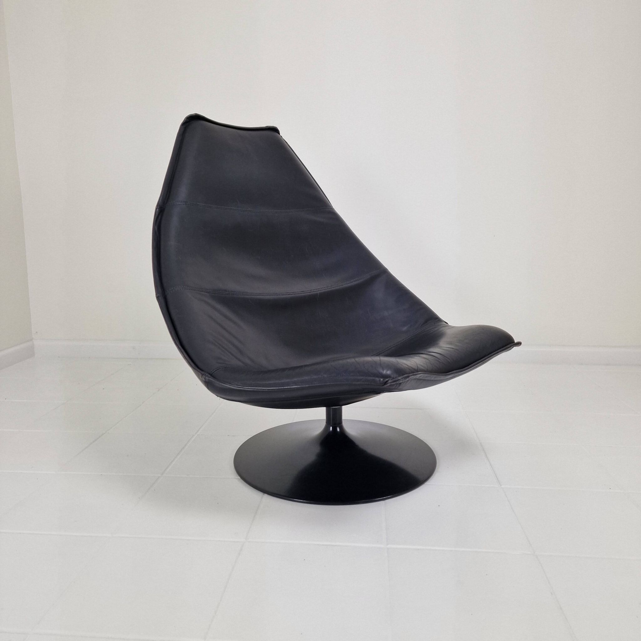 Set of 2 F585 Lounge Chairs by Geoffrey Harcourt for Artifort, 1990's