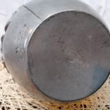 Art Deco vase in repoussé pewter by René Sitoleux circa 1940