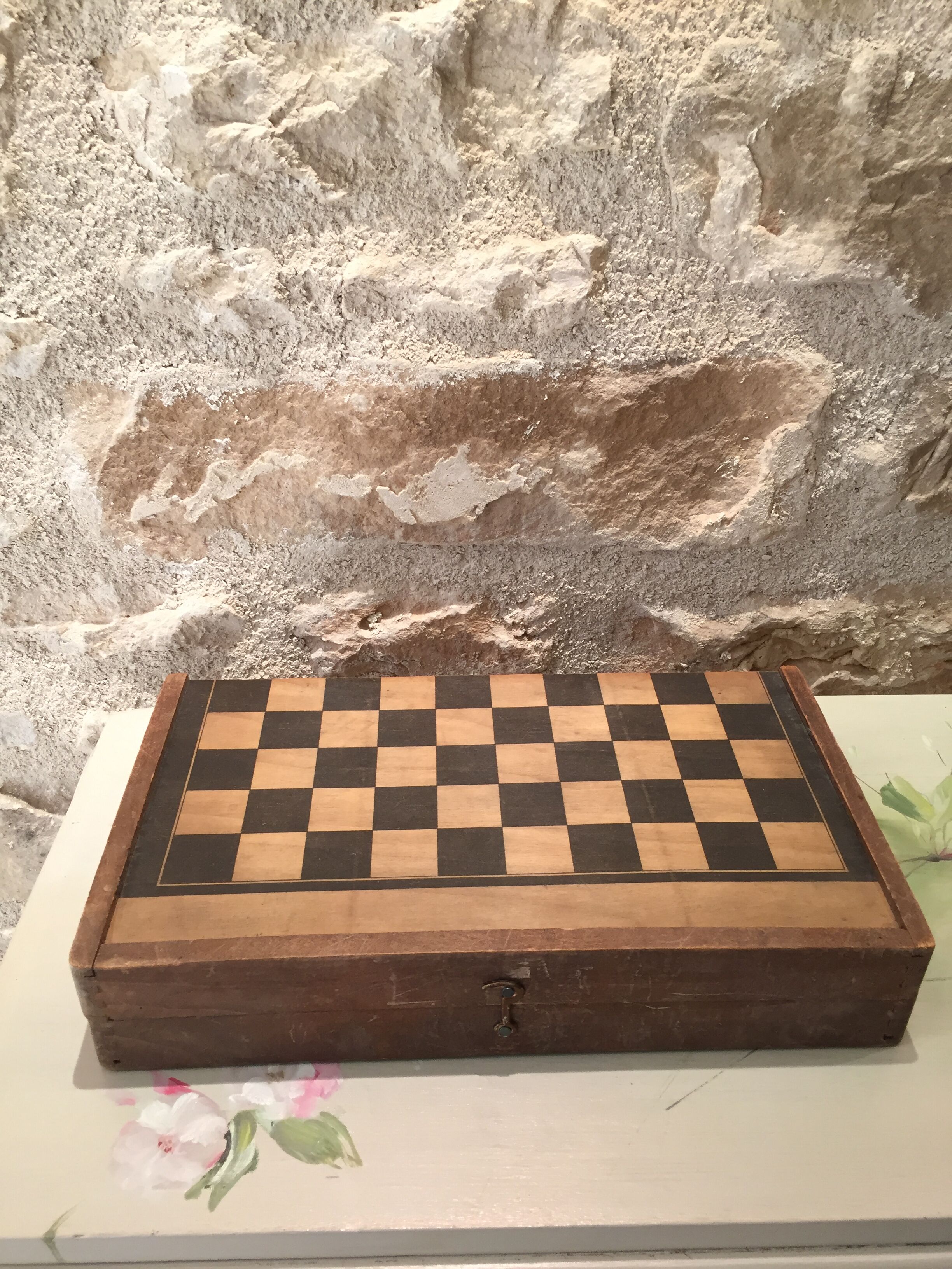Jeu de dames et de backgammon