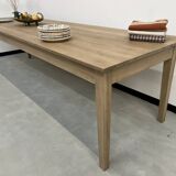 Farm table with tapered legs (300 cm x 90 cm)