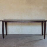 Dining room table in merbau, Indonesia