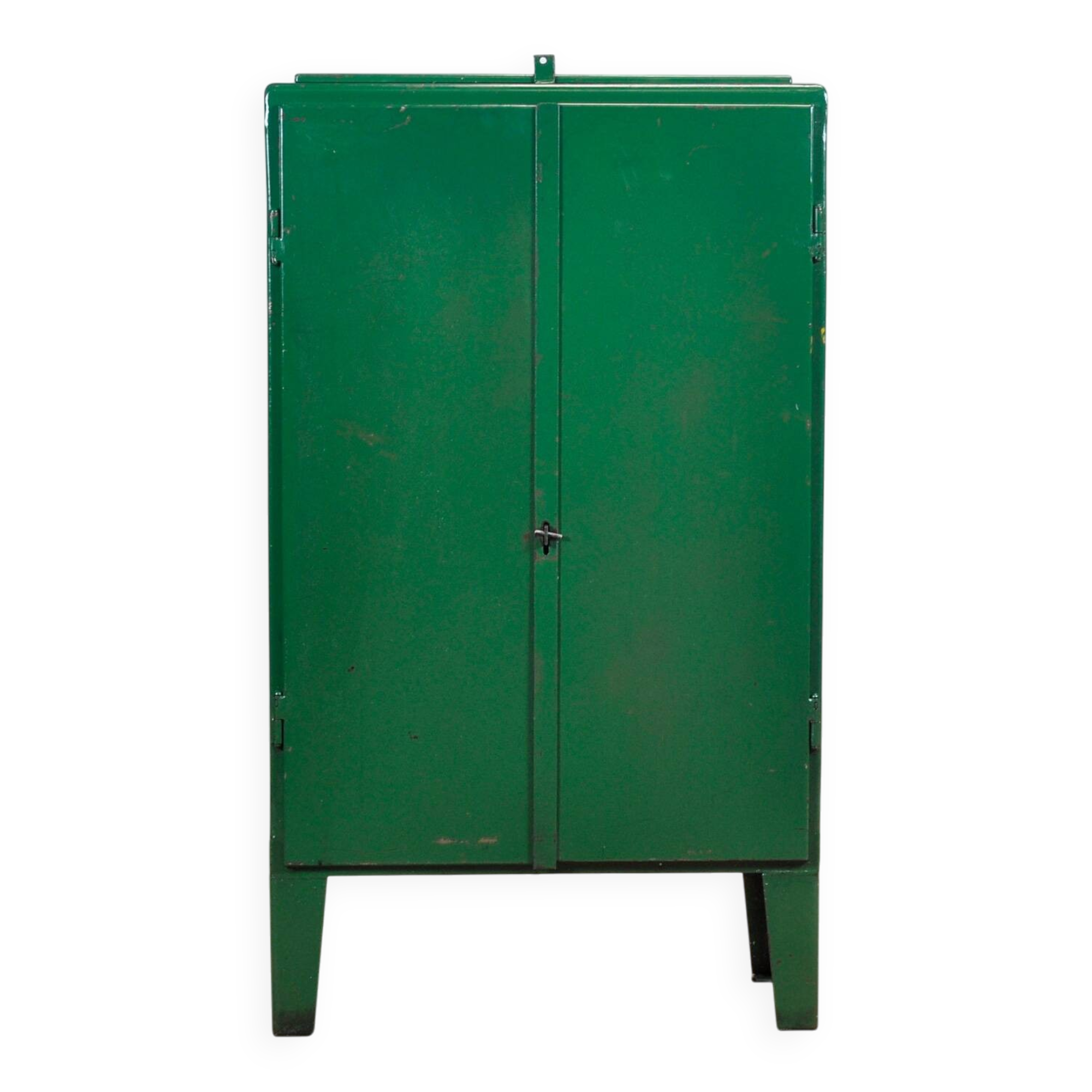 Armoire industrielle en fer forgé, années 1960