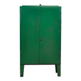 Industrial wrought iron cabinet, 1960s