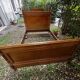 Louis Philippe wood briar bed, Restoration, 19th century