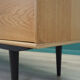Sideboard in ash, Danish design, 70's, production: Denmark