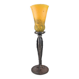 Lampe Art Nouveau Delatte / Piguet