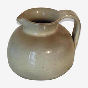 Stoneware pitcher