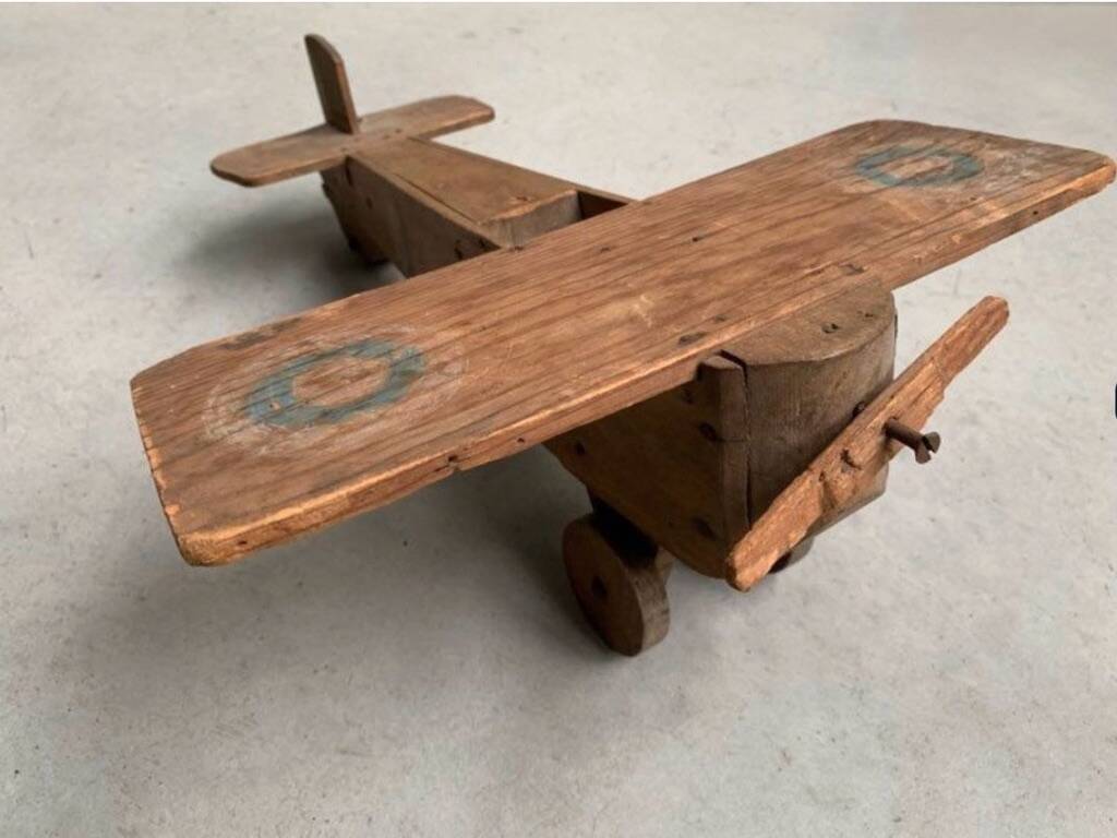 Vintage wooden aircraft