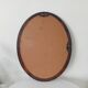 Miroir ovale vintage années 60/70 69*54 cm
