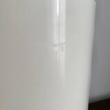Kartell Gino Colombini white plastic umbrella stand from the 70s