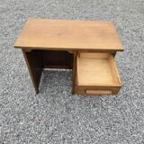 Oak children's desk with drawers