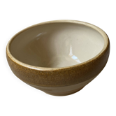 Digoin enamelled stoneware salad bowl