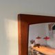 Aksel Kjersgaard model 103 mirror - Kai Kristiansen - Danish teak mirror