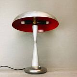 Aluminium mushroom table desk lamp mid century