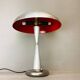 Aluminium mushroom table desk lamp mid century