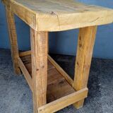 Solid wood work table