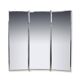 Vintage 20thc italian wall mounted mirror, milan c.1950