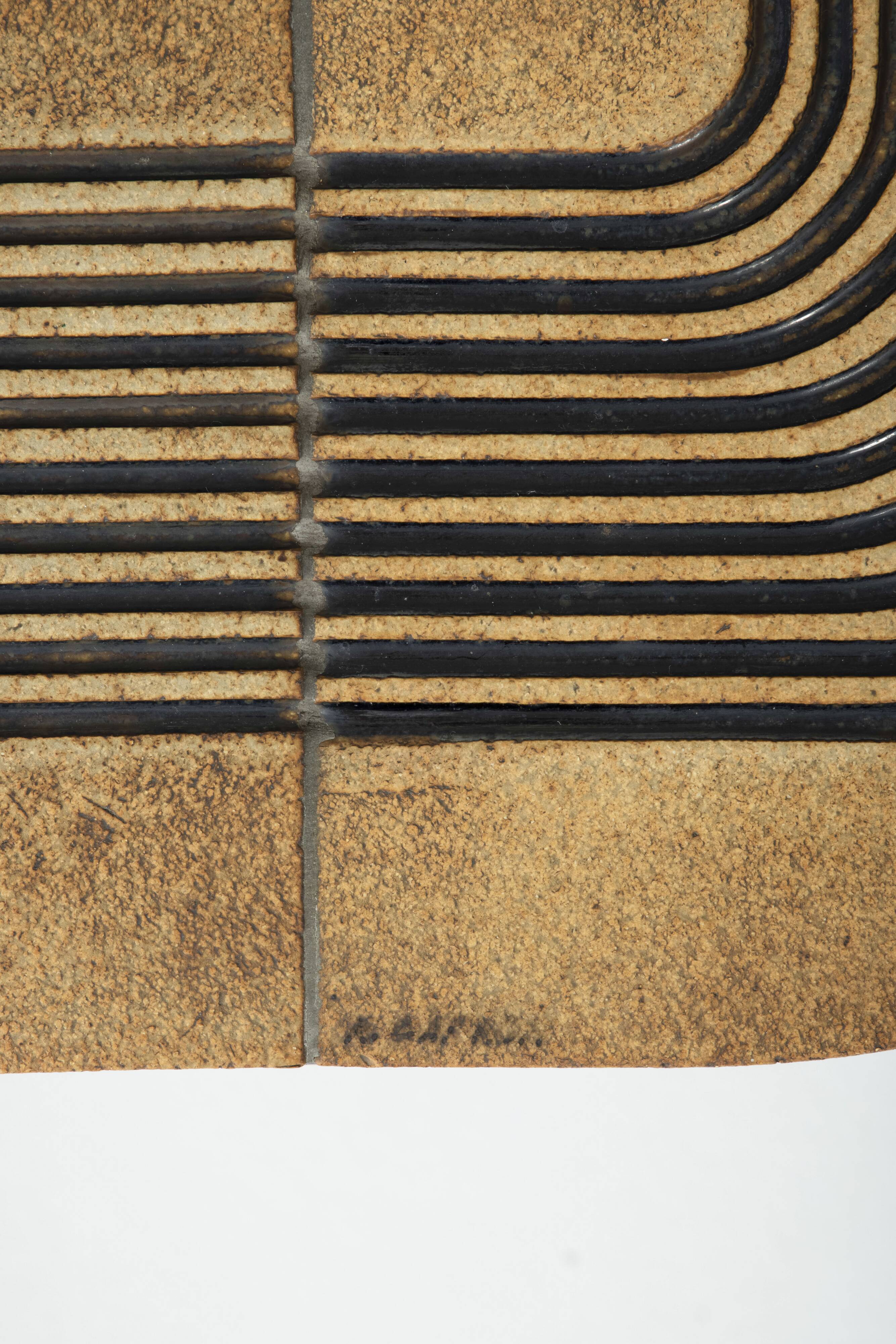 Table en céramique Mambo par Roger Capron à Vallauris, France 1970s
