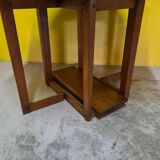 Arts and Crafts oak drop leaf table circa 1900.