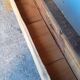 Brutalist console 120 cm solid wood