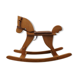Wooden rocking horse