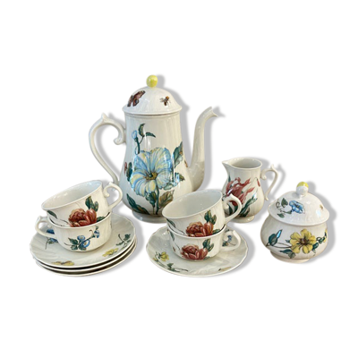 Service à thé ou café Villeroy et Boch modèle ''bouquet