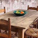 Table de ferme en chêne