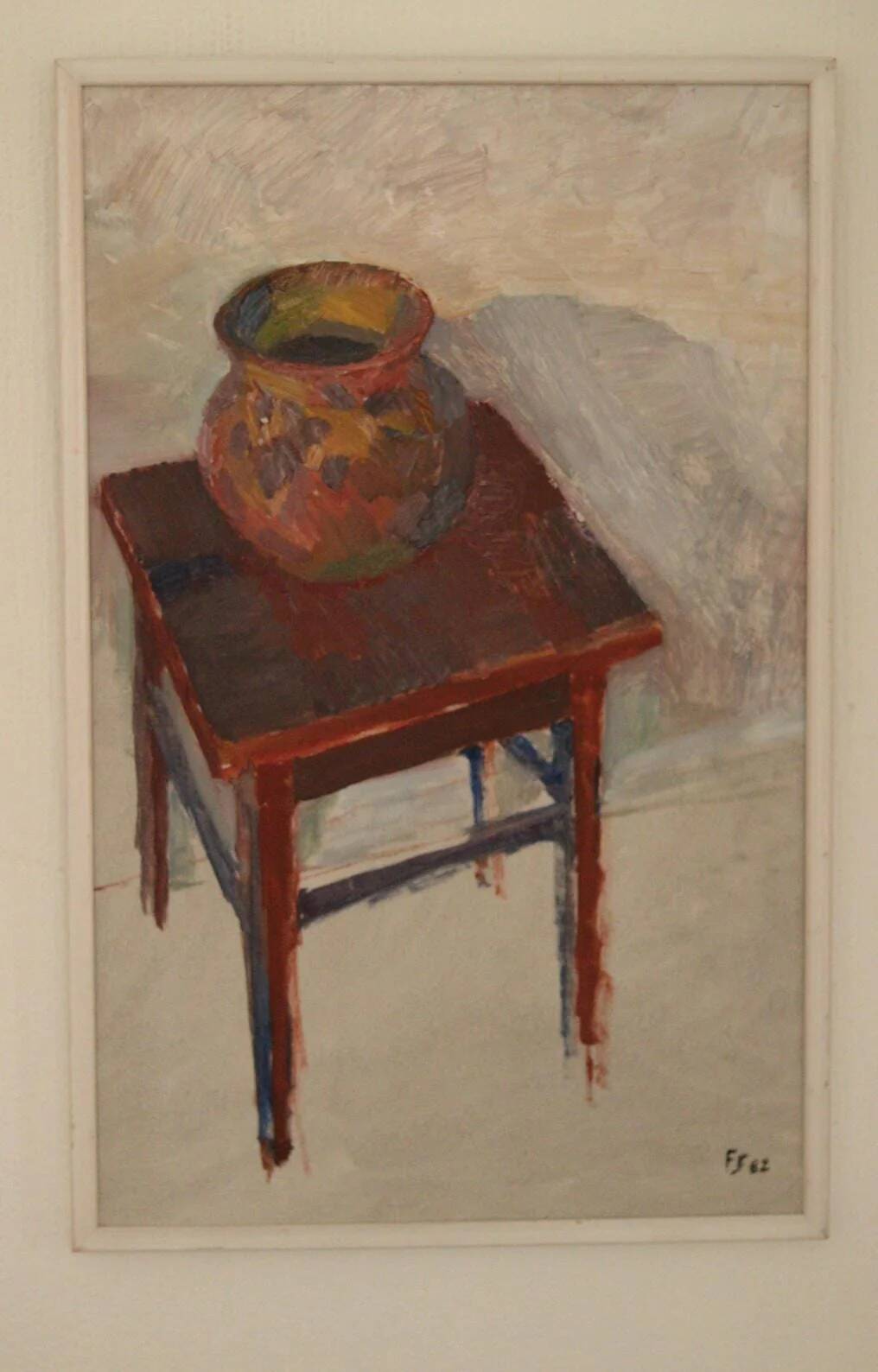 “Krukan (Pot on Table)” by Fritz Sjöström