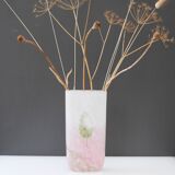 Scandinavian glass art vase known as May by Kjell Engman for Kosta Boda, 1980s