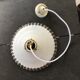 Suspension en opaline blanche