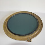 Brass porthole mirror 47cm