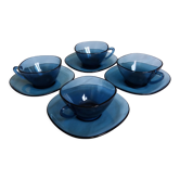 Set of Vereco cups and saucer