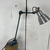 Vintage Gras Ravel lamp n°201 blue patina