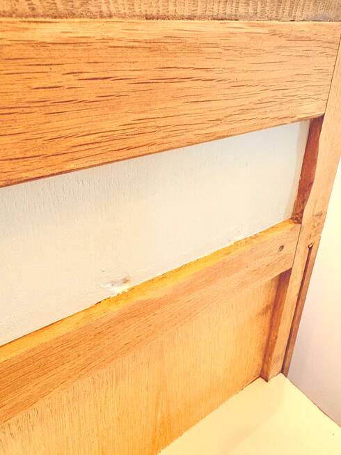 Small asymmetrical wardrobe "Clémentine"