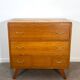 Commode vintage pieds compas