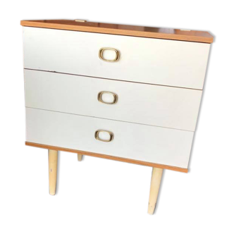 Vintage white chest of drawers