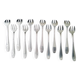 Coffret de 12 fourchettes à huitres en métal argenté