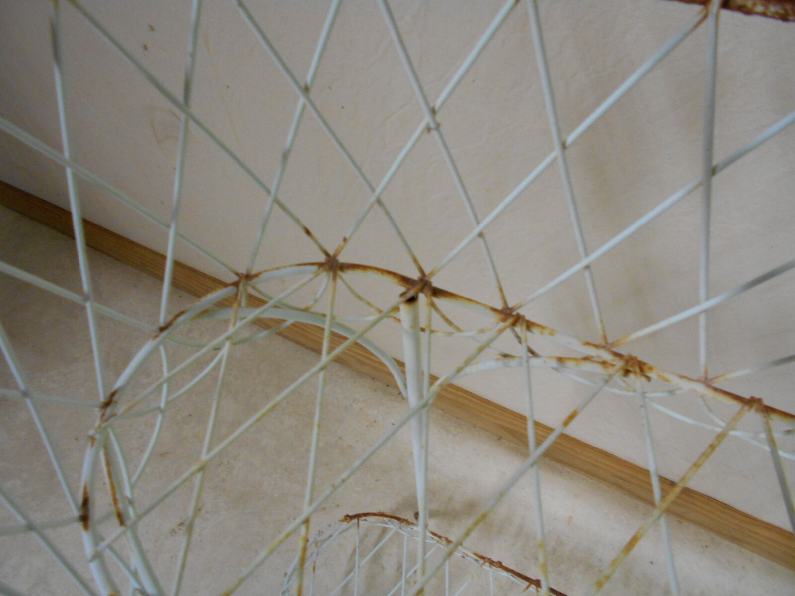 planter on iron stand