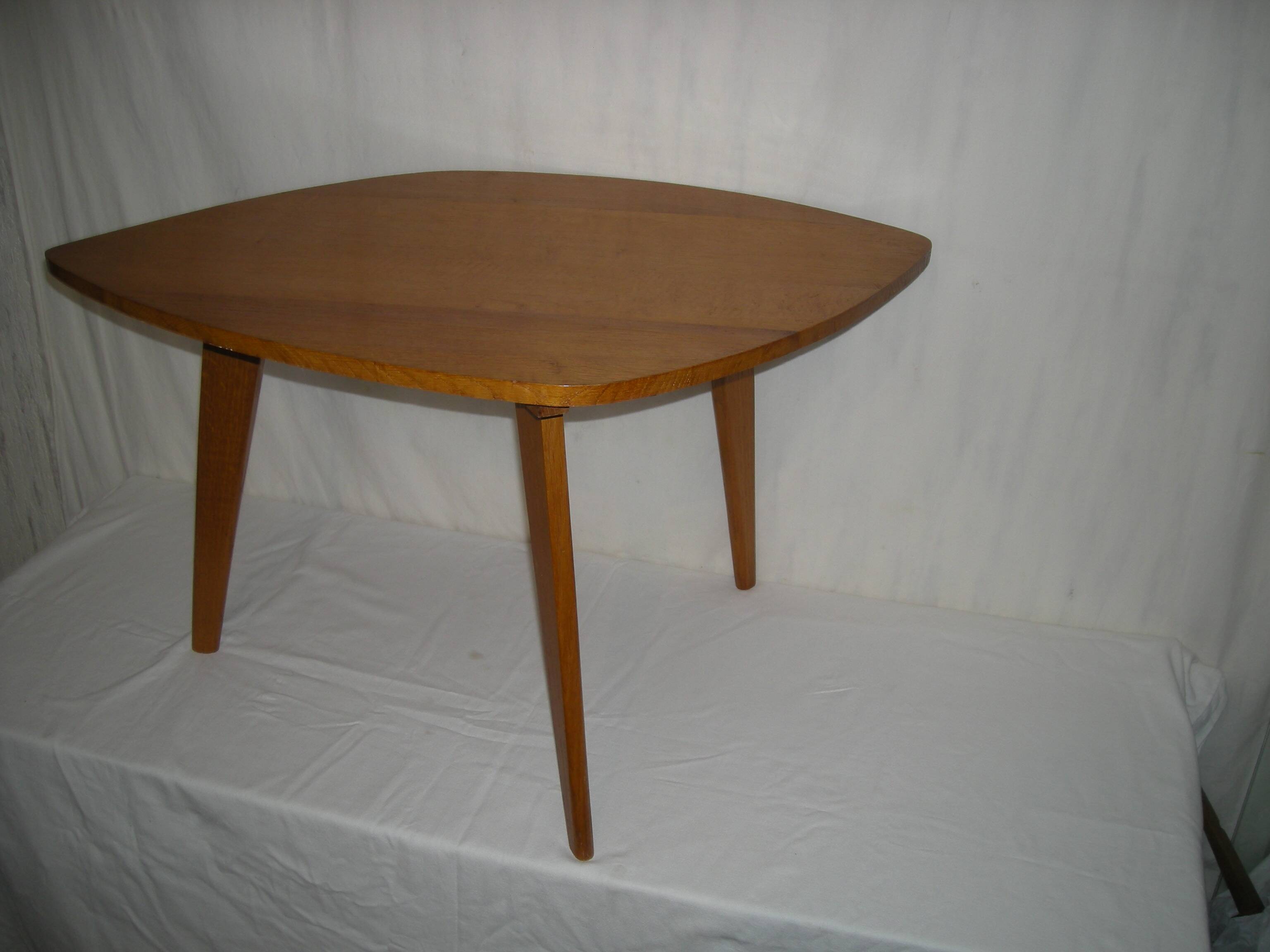 Almond coffee table from the 50s
