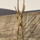 1970s gilded brass antelope