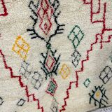 Handcrafted Moroccan Berber carpet 195 x 155 CM