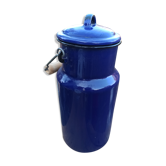Enamelled milk pot