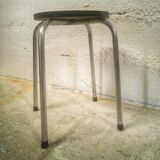 Round stool in formica