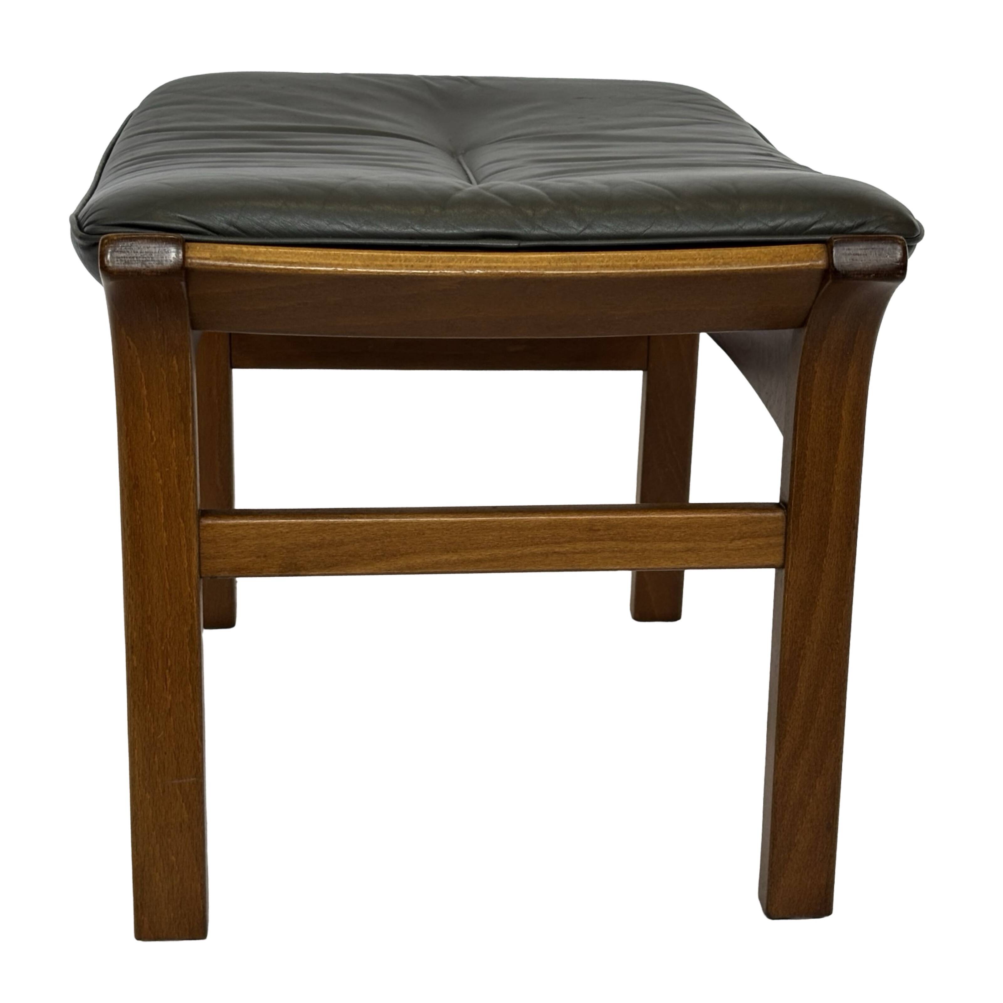 Vintage G Mobler Danish Design Footrest Footstool Ottoman